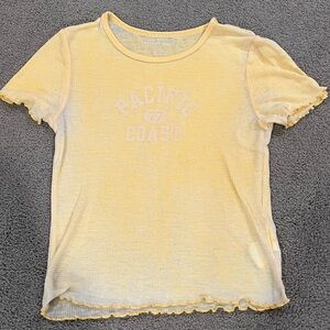 American Eagle cropped tee